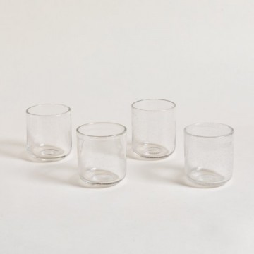 Set X 4 Vasos De Vidrio Fira 350 Ml